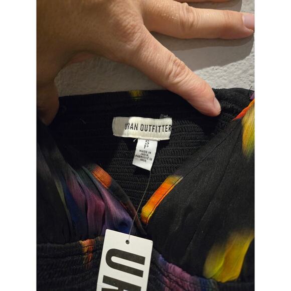 Urban Outfitters Women's Asymmetrical Babydoll Top Multicolor Size S - Picture 10 of 12